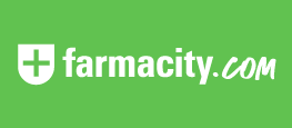 logo recuadro verde con cruz farmacia para seccion todos los dias