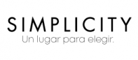 log-simplicity logo con letras negras y bajada para seccion todos los dias